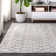 Kateshia Moroccan HYPE Boho Vintage Diamond Cream/Gray Rug