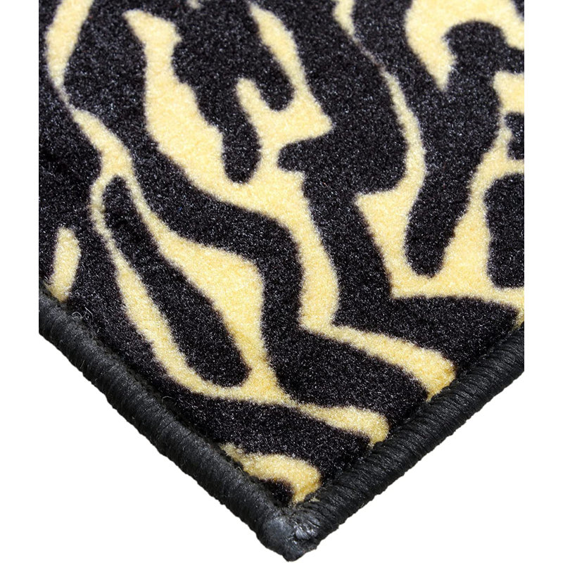 Ensemble de tapis en nylon touffeté Benen, Carré 2 pi