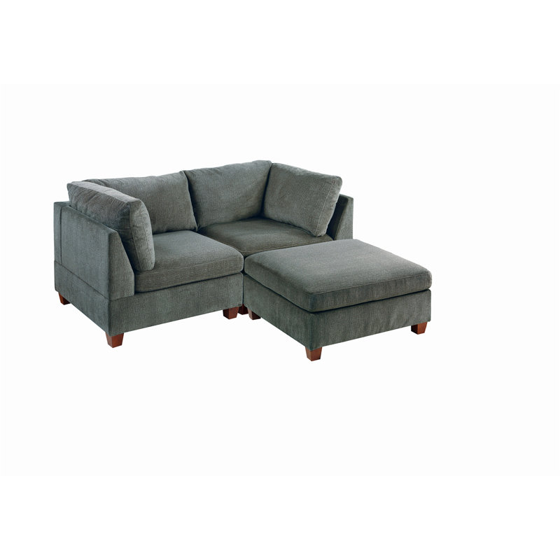 74'' Chenille Modular Sofa