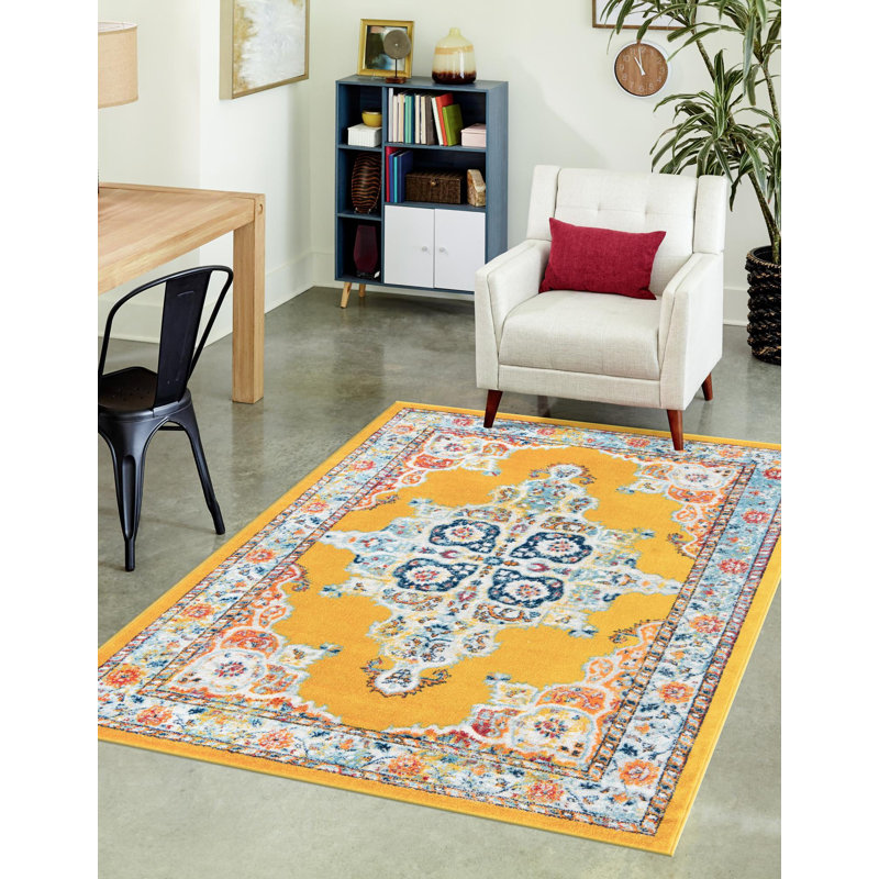 Armgard Oriental Indoor Rug, Rectangle 3'3" x 5'3"