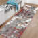 Tapis rouge / gris Nemaha