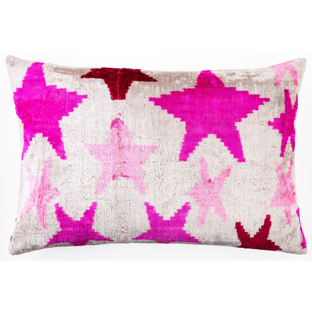 Silk Lumbar Rectangular Pillow Cover & Insert Canvello