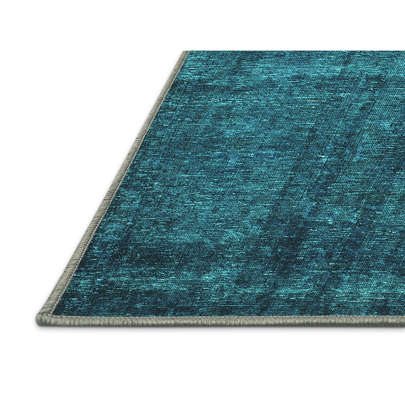 Washable Abstract Indoor Rug, Rectangle 2' x 3'