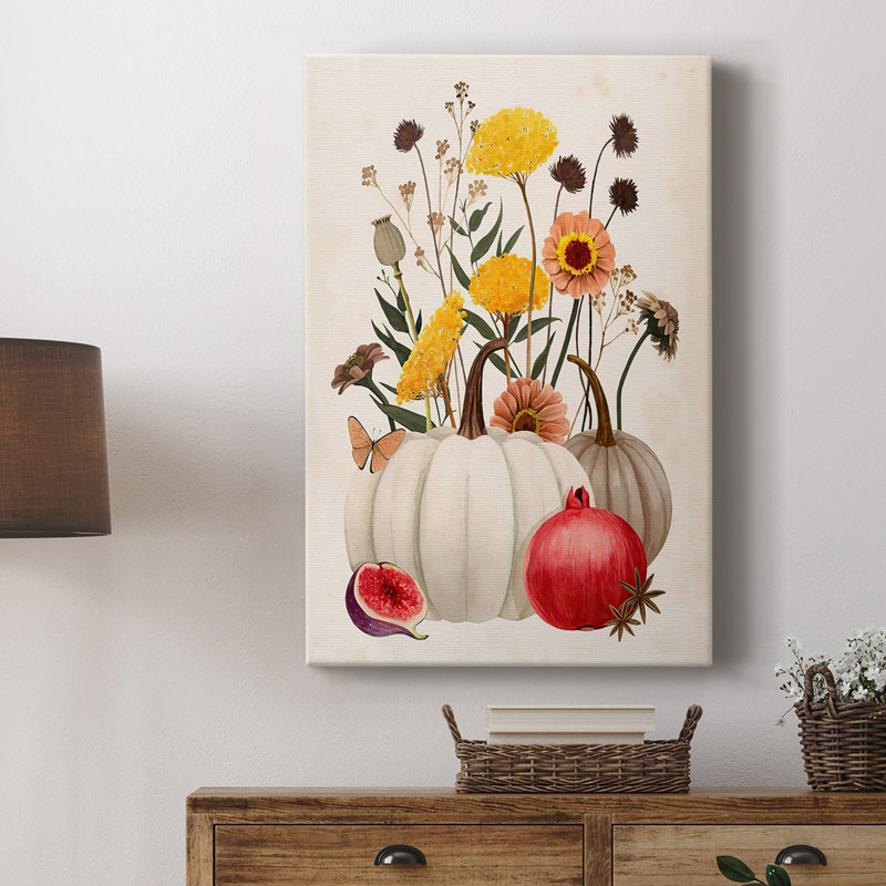 Fall Botanicals II - galerie sur mesure Cavas, H 12 po x l 8 po