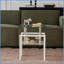 Table basse en verre trempé transparent à 2 couches pour le salon - facile à nettoyer, peu encombrante avec rangement-1806333852-1806333855