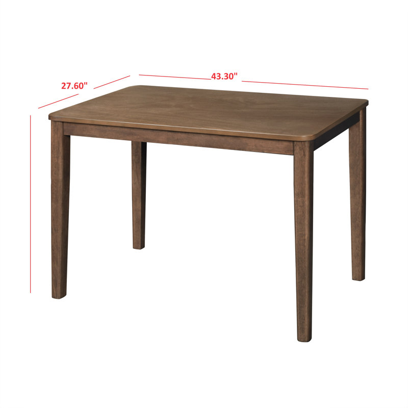 5 Pieces Dining Set, Brown