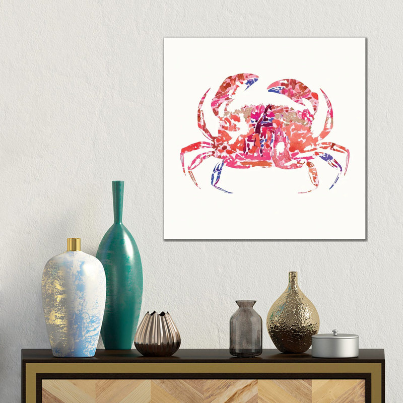My Crab II by Surma & Guillen - Gallery-Wrapped Canvas Giclée on Canvas, Wrapped Canvas, 45.72 cm H x 45.72 cm W x 3.175 cm D