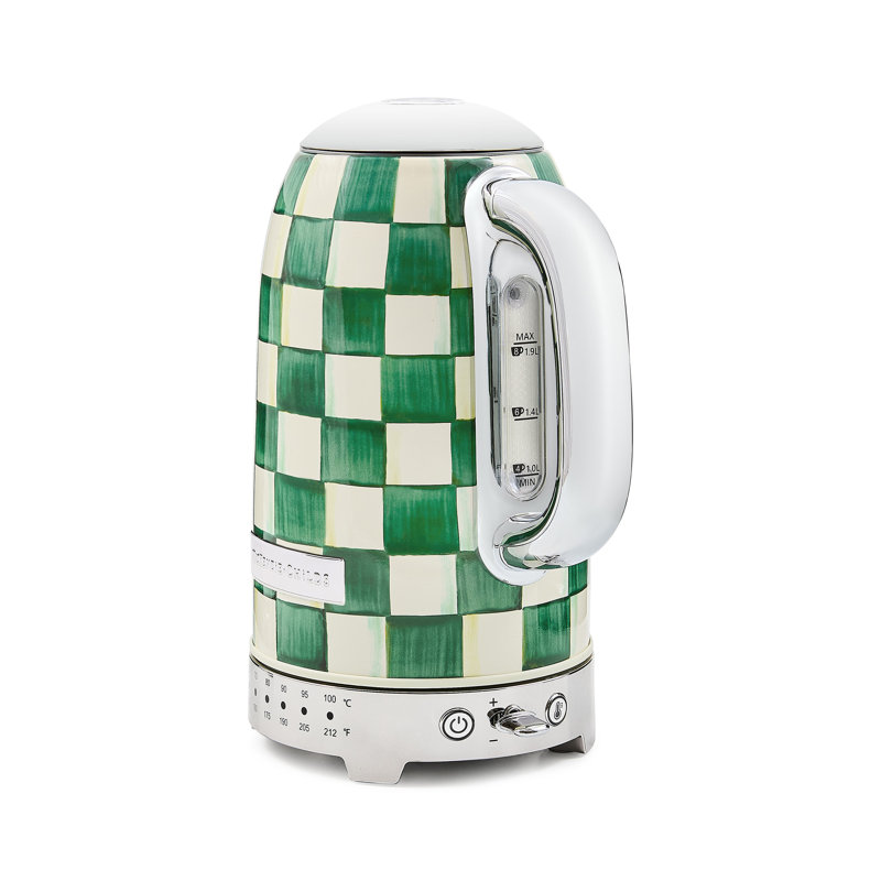 Check Electric Kettle, Emerald