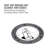 Fast Set 3" Surface Mount Kit Toilet Flange-53748197