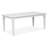 White Extendable Rectangular Dining Table-116588710