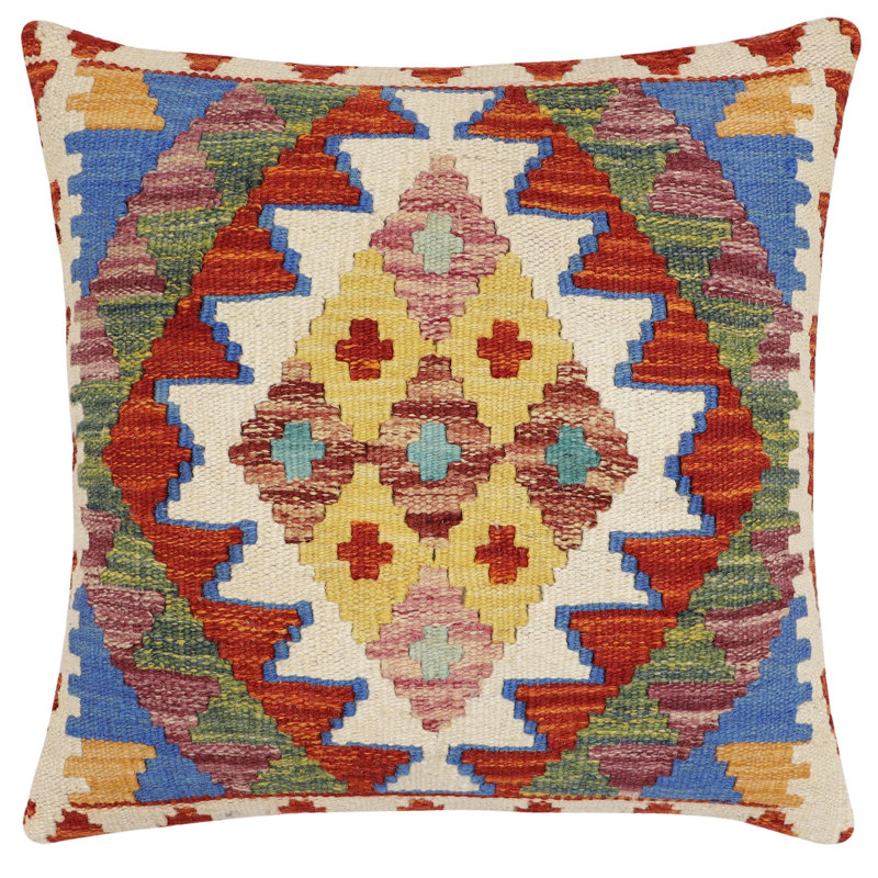 Housse et insert de coussin carré 100% laine