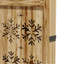 Paravent de 67 po à 4 panneaux de cloison en bois pliable pour la maison-779813325-779813323