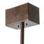 Oak Leaf Downrod Ceiling Fan
