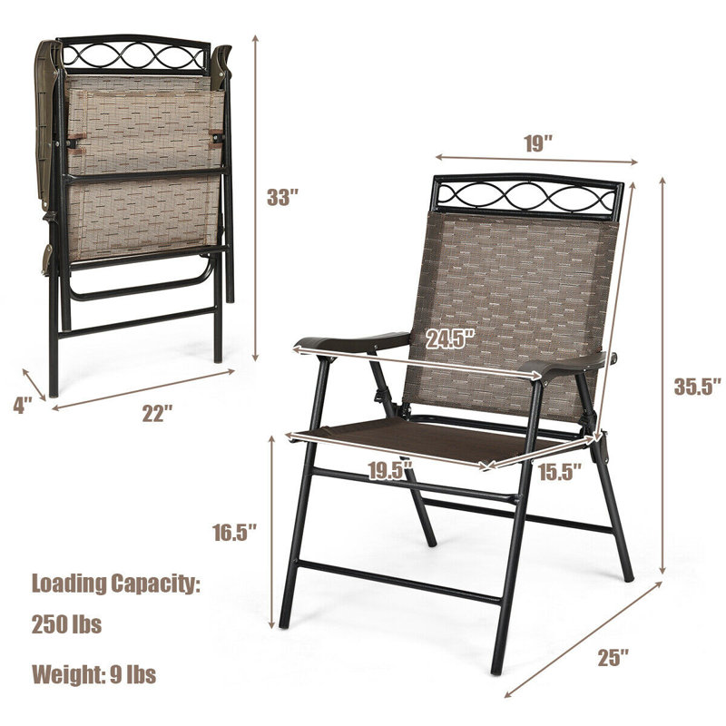 Fabric Patio Folding Chair Folding Chair Set