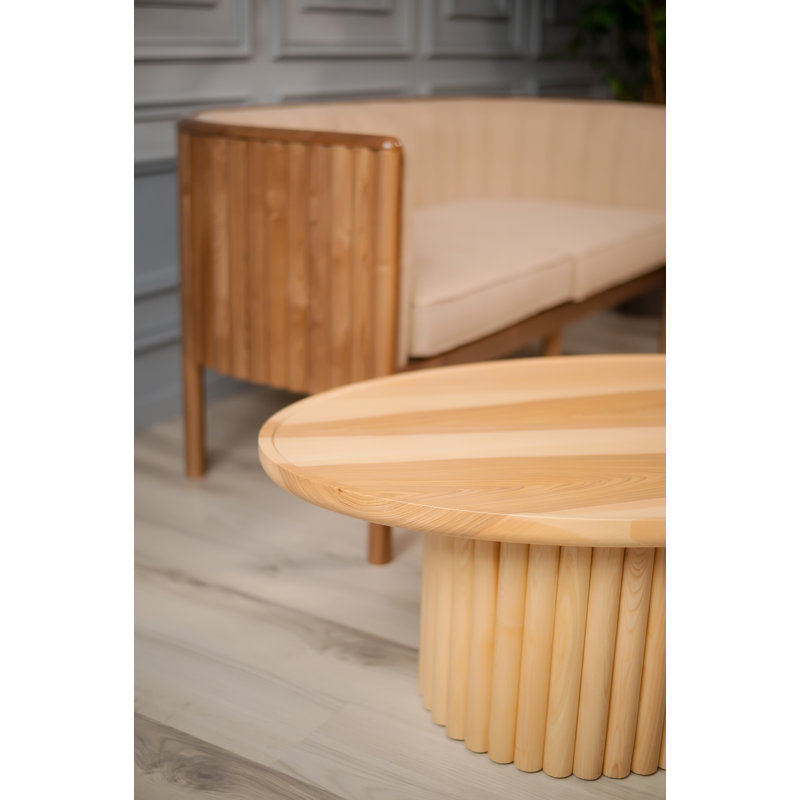 Alton Coffee Table, Matte Ash