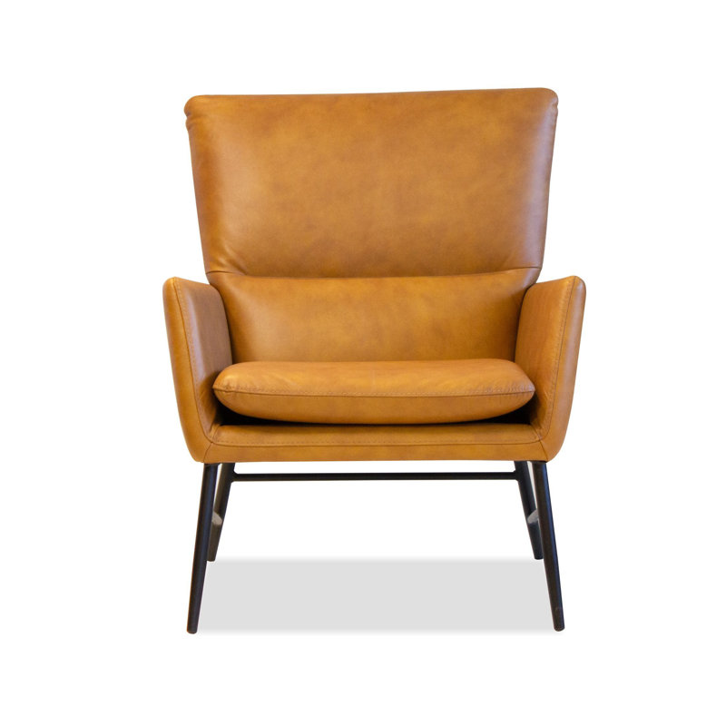 Méridienne Pisces, Cuir brun