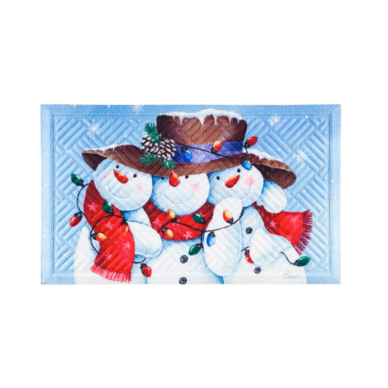 Tapis de sol Adoline Snowman Friends