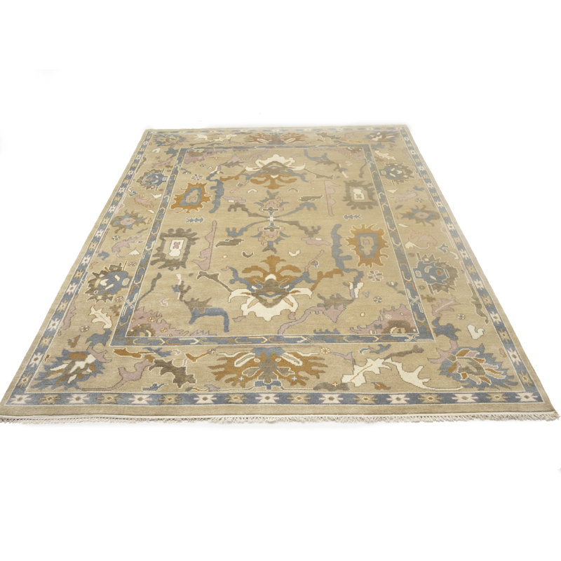 Tapis oriental Oushak Chobi Mute