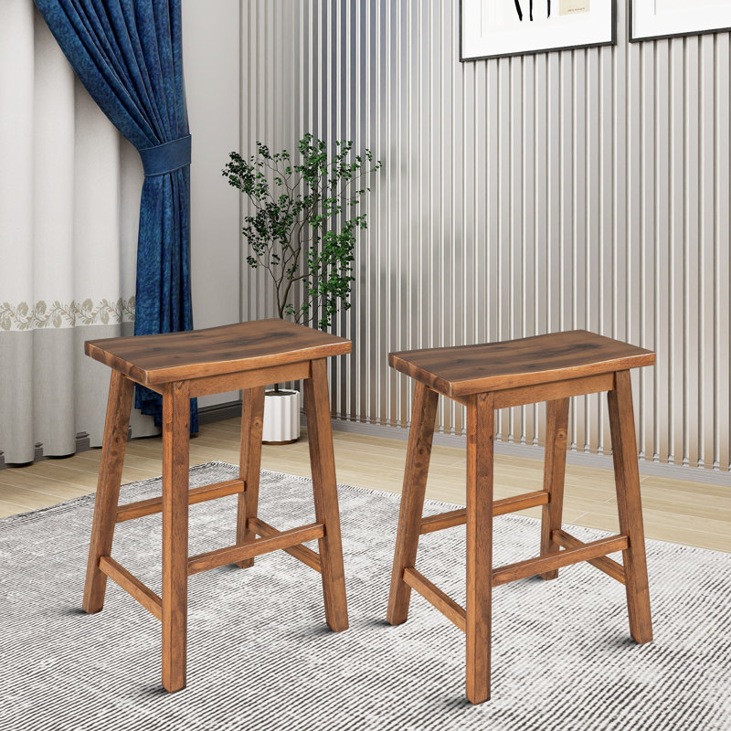 Kell 23.61'' H Solid Wood Side Chair, Walnut