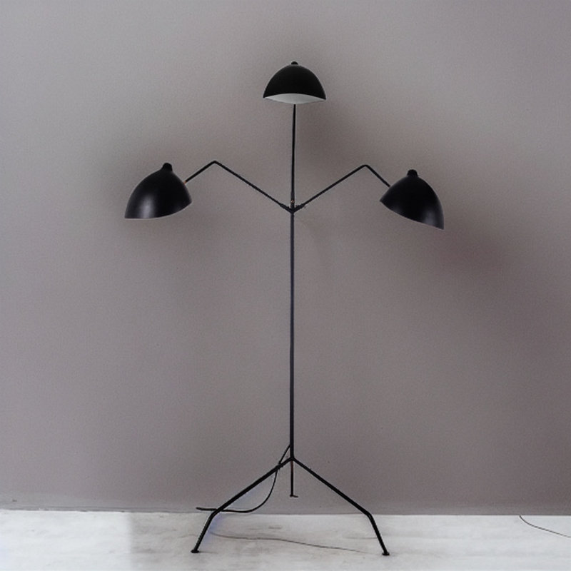 76'' Powder Coated Tree Floor Lamp