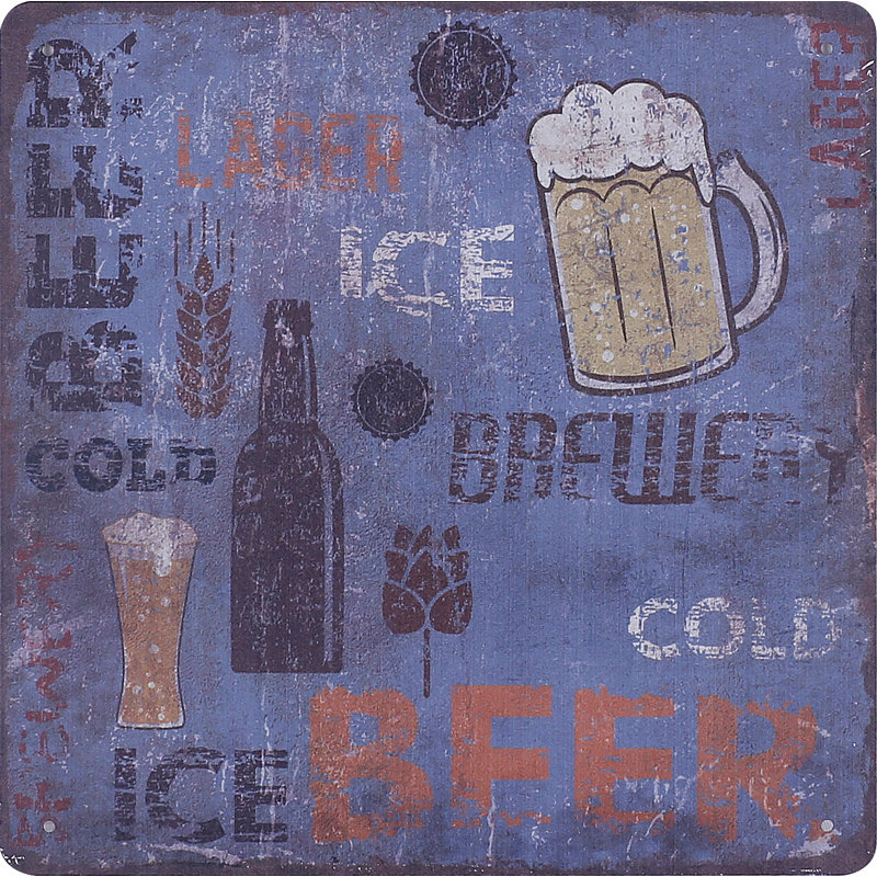 Décoration murale bière