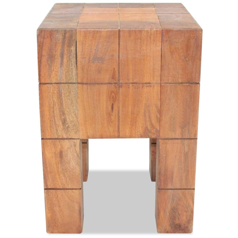 Solid Wood Accent Stool