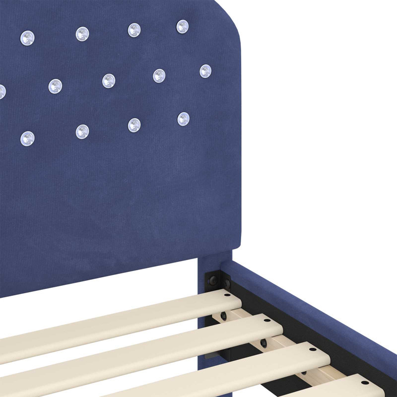 Bed Frame, European Single (90 x 200 cm), Police Blue