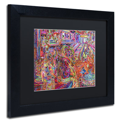 Mall Framed Painting Print