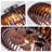 20" Low Profile Wood Grain Caged Ceiling Fan