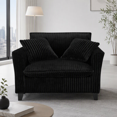 Lazy sofa chair, comfortable single-person sofa chair, with a backrest and soft seat cushion, having armrests on both sides, suitable for living room