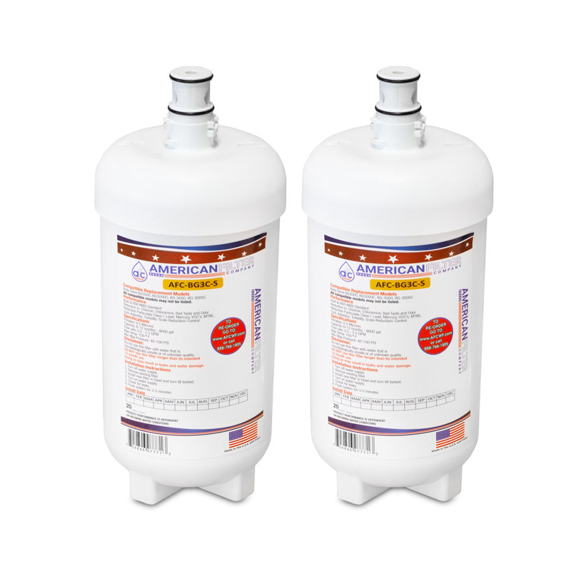 Filtres à eau de marque AFC, compatibles avec les filtres à eau Body Glove