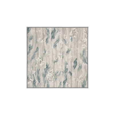 Machine Washable Gray Area Rug