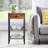 15.7'' W Metal Nightstand