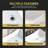 Ruth Series 22 In. Rectangular Ceramic Vessel Sink Basin In Glossy White With Curved Edge For Countertop Bathroom Vanity