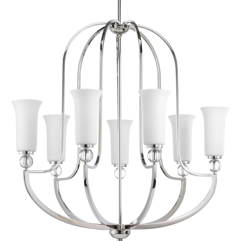 Macced 7 - Light Dimmable Classic / Traditional Chandelier