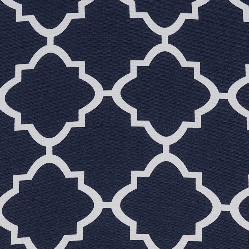 Coussin de siège d'extérieur Jogana, Bleu marine, L 17,32 po x P 16,54 po
