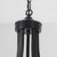 Luminaire rond rustique de style chandelier à roue de chariot à 20 lumières Hendon pour îlot de cuisine, vestibule et vestibule-214803291-214803285
