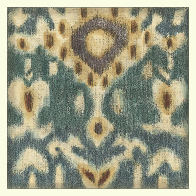 Ikat Motif II_Wrong Thumbnail by Chariklia Zarris - Wrapped Canvas Painting