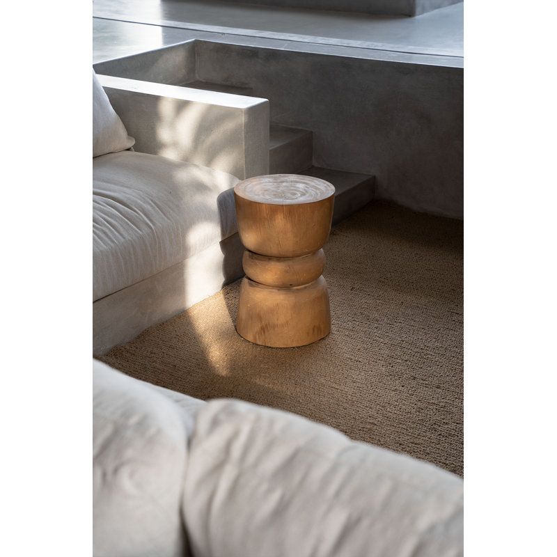 Lunt Solid Wood Accent Stool