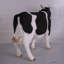 Petite statue de vache Holstein