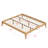 Bamboo Wood Platform Bed Frame-90604412