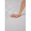 Matelas en mousse viscoélastique 8 "Omne Sleep - blanc / bleu clair-102677502