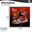 Giclée encadrée Shades Of Red Sneaker, design par Creative Studio-1294647943-1294647947