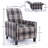 Zackie Upholstered Linen Home Theater Seating