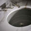 Verticyl Ceramic Oval Undermount Bathroom Sink with Overflow-1854038662