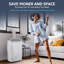 14000 BTU Portable Air Conditioner, 3-in-1 Cool, Fan, Dehumidify Modes, Cools Up to 750 Sq. ft
