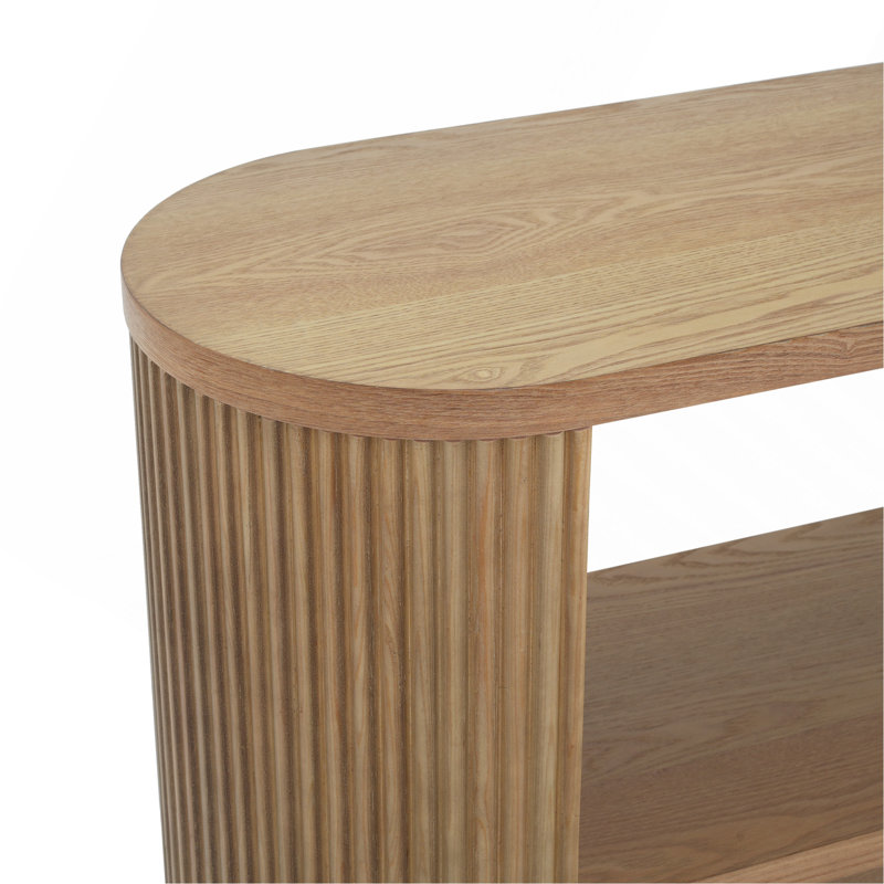 Console de vestibule moderne Mirod, Naturel