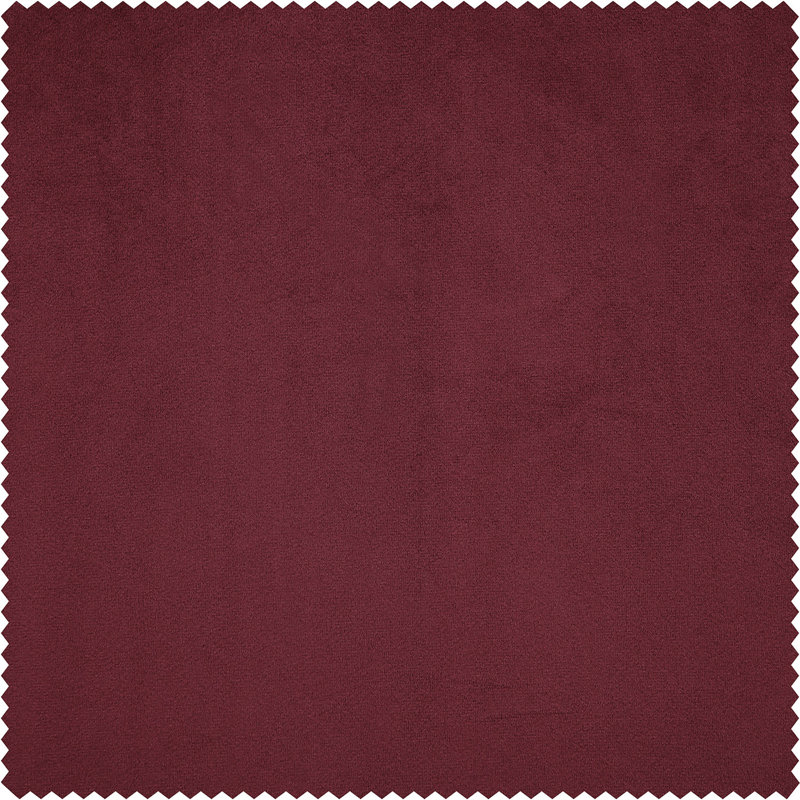Rideaux en velours moelleux Matra pour chambre à coucher ‑ rideaux obscurcissants pour les fenêtres de salon, panneau simple