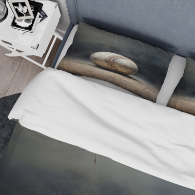 Baseball Subtle Strikeout - Ensemble de housse de couette baseball sport - Polyester microfibre