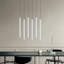 Luminaire suspendu linéaire à 6 lumières pour îlot de cuisine Baileyton-1717767831